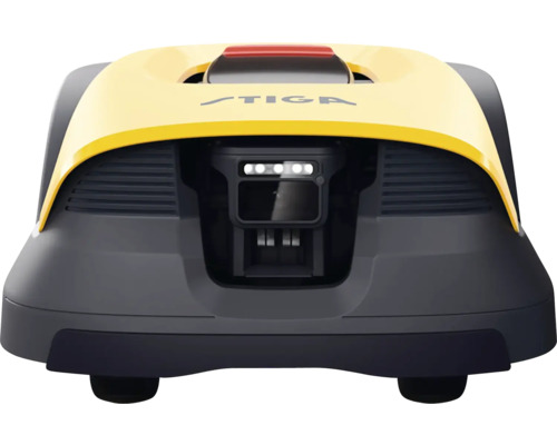 Robot tondeuse STIGA, vue de face