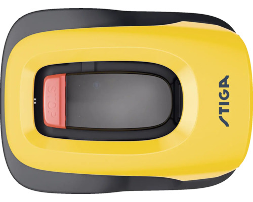 Robot tondeuse Stiga vue de dessus