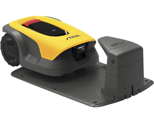 Robot tondeuse Stiga avec station de charge