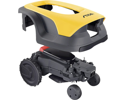 STIGA Mähroboter mit Abdeckung