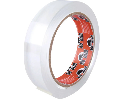 Un rouleau de ruban adhésif transparent.