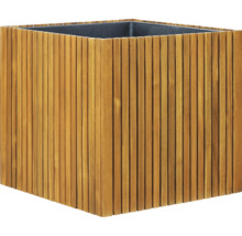 Quadratischer Pflanzkasten aus Holz