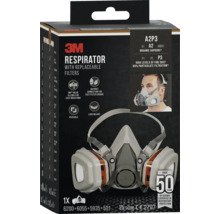 Masque respiratoire 3M avec filtres remplaçables dans l'emballage