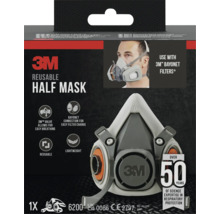Demi-masque réutilisable 3M pour la protection respiratoire