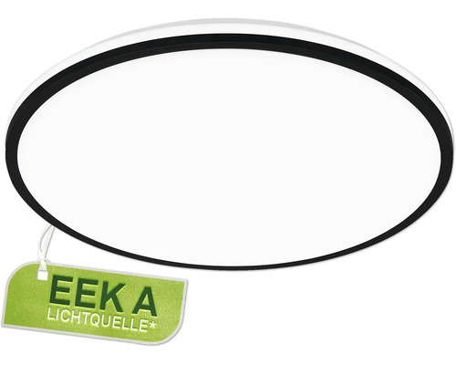 Plafonnier rond avec classe d'efficacité énergétique A