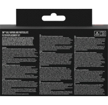 Kit de remplacement de filtre à gaz, vapeurs et particules 3M