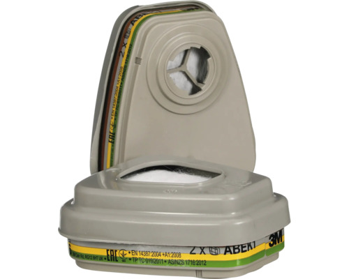 Filtre de protection respiratoire 3M ABEK1 double