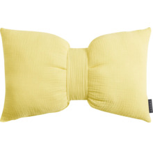 Coussin décoratif en forme de nœud en textile