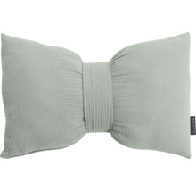 Dekokissen in Schleifenform