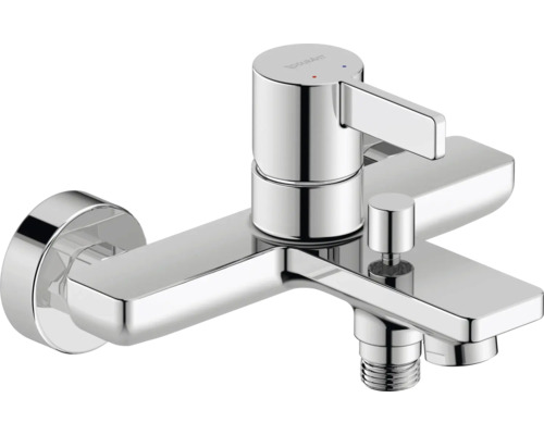 Duravit Badewannenarmatur aus verchromtem Metall