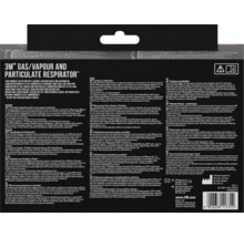 Emballage du masque à gaz et à particules 3M