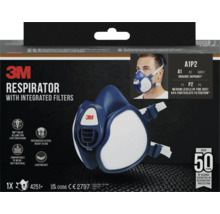 Masque respiratoire 3M avec filtres intégrés
