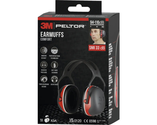 3M Peltor Casque antibruit confort en emballage