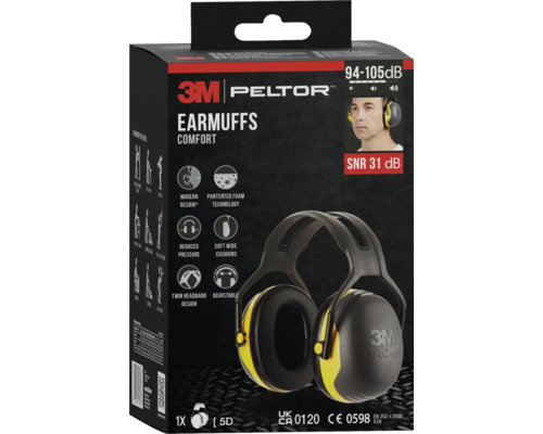 Casque antibruit 3M Peltor Comfort dans sa boîte