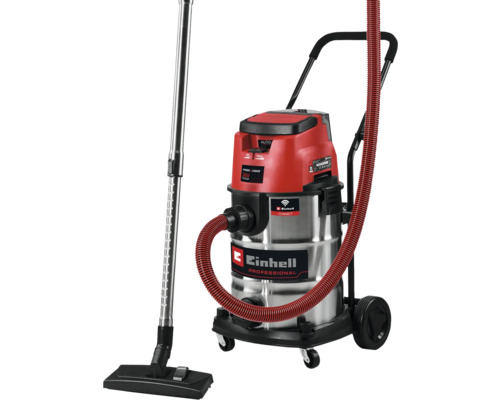 Einhell Aspirateur eau et poussière sans fil avec tube d'aspiration et tuyau