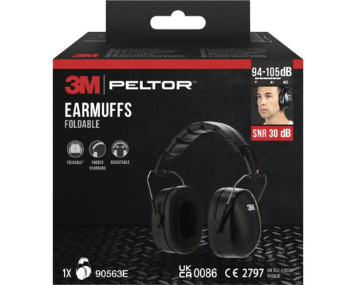 3M Peltor Casque antibruit pliable