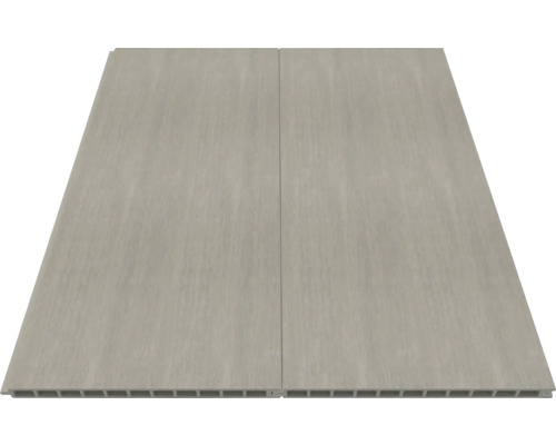 Zwei Kunststoffpaneele