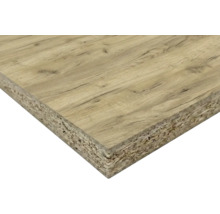 Panneau de particules avec structure en bois