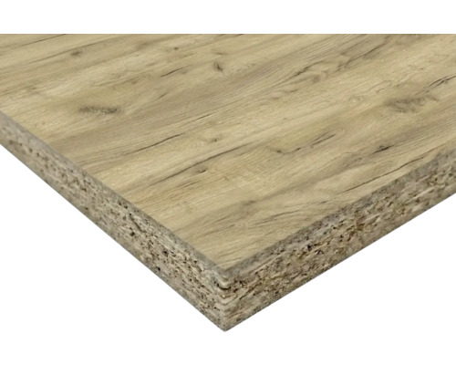 Panneau de particules avec structure en bois