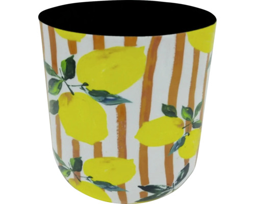 Gobelet à brosse à dents avec motif citron