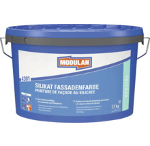 Seau de peinture de façade silicatée avec le logo Modulan