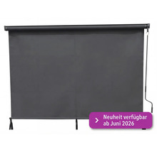 Dunkelgraues Rollo für Fenster und Türen