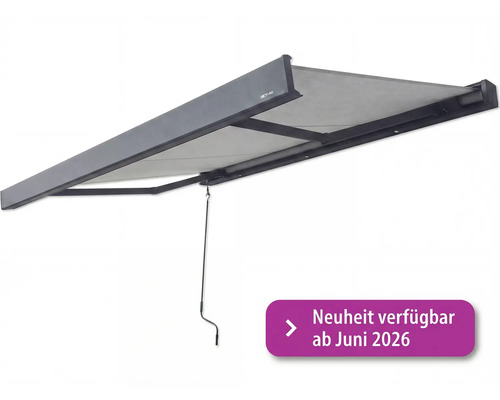 Markise mit Kurbel