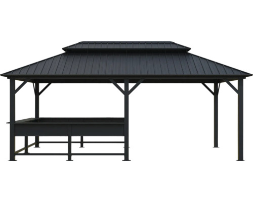 Grillpavillon mit Dach