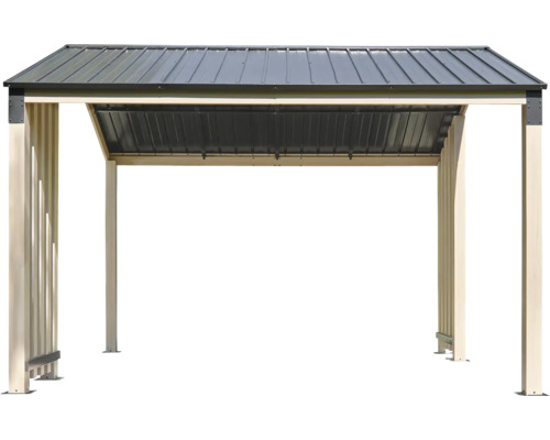 Metallpavillon mit Dach für den Garten