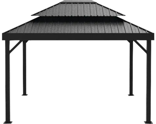 Pavillon mit Metalldach