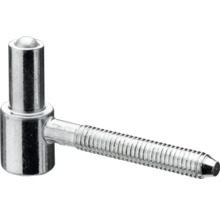 Paumelle à enfoncer avec tourillon fileté