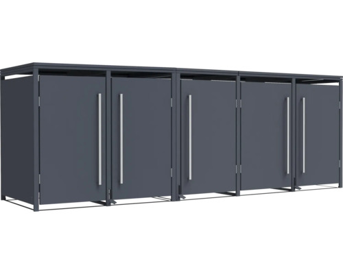 Mülltonnenbox für drei Mülltonnen