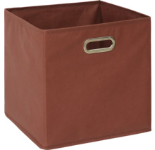 Boîte de rangement carrée en tissu avec poignée