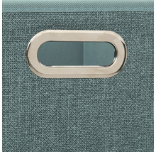 Gros plan d'une boîte de rangement avec une poignée