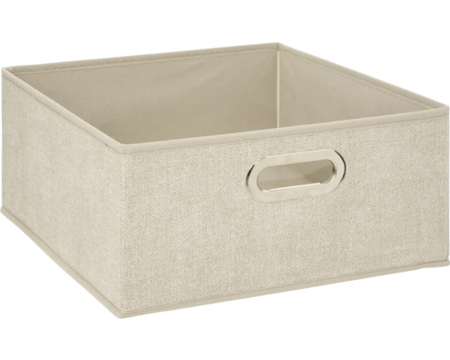 Boîte de rangement en tissu avec poignée