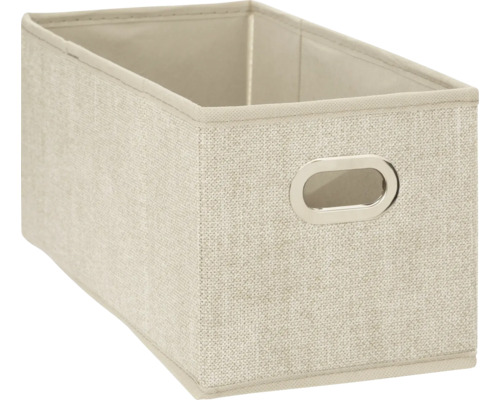 Boîte de rangement en textile avec poignée