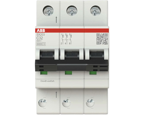 ABB Leitungsschutzschalter SX203 C32, 400V