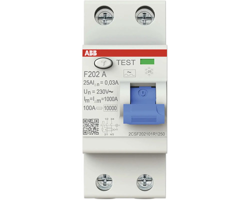ABB Fehlerstrom-Schutzschalter F202 A, 25A