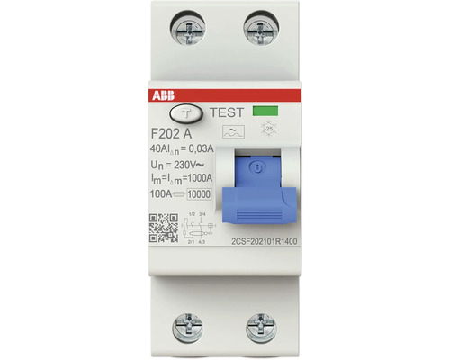 ABB Fehlerstrom-Schutzschalter F202 A