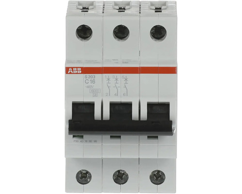 Disjoncteur tripolaire ABB