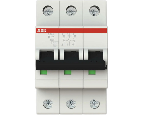 ABB Leitungsschutzschalter dreipolig