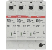 Überspannungsschutzgerät mit den Kennzeichnungen L1, L2, L3 und N