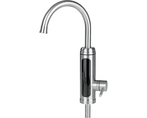 Robinet de cuisine en acier inoxydable avec chauffe-eau instantané