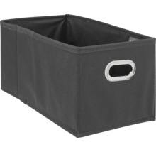 Boîte de rangement textile avec poignée