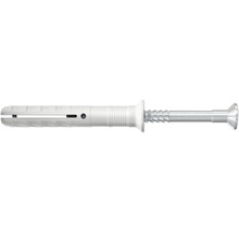 Kunststoffdübel mit Schraube