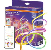 Ruban LED Osram Smart Plus Neon Flex 3 mètres Magic RGB et blanc chaud avec contrôle par application et télécommande.