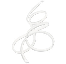 Ruban LED flexible de forme courbée et entrelacée.