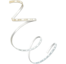 Ruban LED flexible blanc pour un éclairage intérieur décoratif.