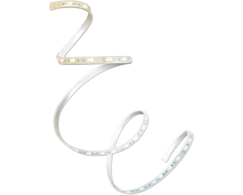 Ruban LED flexible blanc pour un éclairage intérieur décoratif.