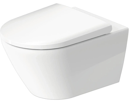 Wand-Tiefspültoilette mit geschlossenem Design und Toilettendeckel